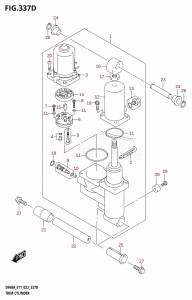 DF40A From 04005F-040001 (E34-Italy)  2020 drawing TRIM CYLINDER ((DF40AST,DF60A,DF60ATH):(022,023))