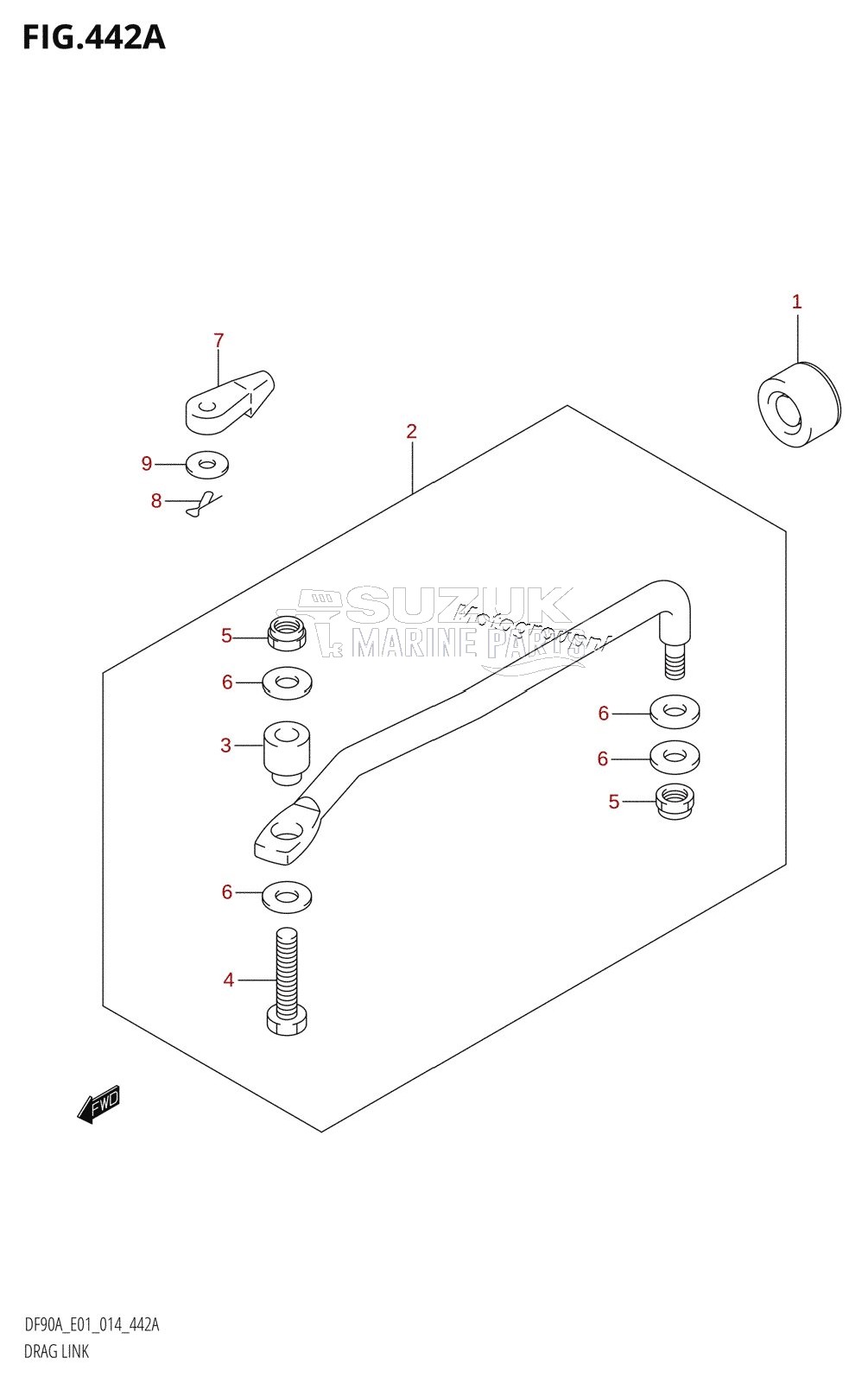 DRAG LINK (DF70A:E01)