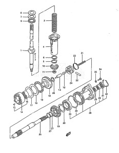 Outboard DT 140 drawing Transmission