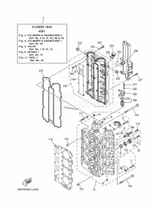 F115AETX drawing CYLINDER--CRANKCASE-2