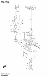 DF20A From 02002F-240001 (E03 P03)  2022 drawing SWIVEL BRACKET (DF9.9BTH,DF15ATH,DF20ATH)