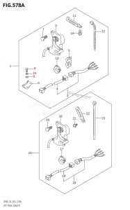 DF40 From 04001F-031001 (E03)  2013 drawing OPT:TRIM SENDER (X,Y,K1)