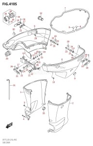 DF175T From 17502F-610001 (E01 E40)  2016 drawing SIDE COVER (DF175ZG:E40)