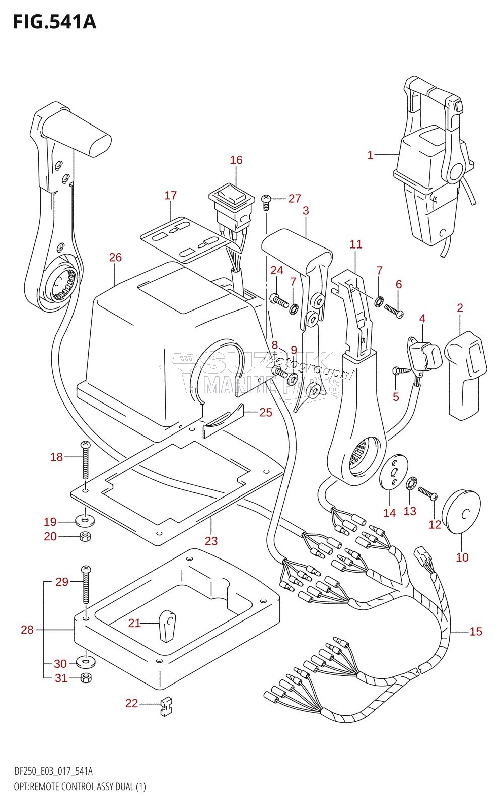 OPT:REMOTE CONTROL ASSY DUAL (1)