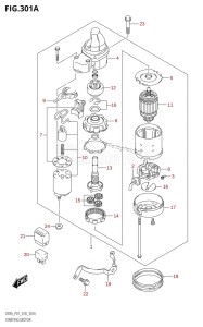 DF8A From 00801F-240001 (E01)  2022 drawing STARTING MOTOR