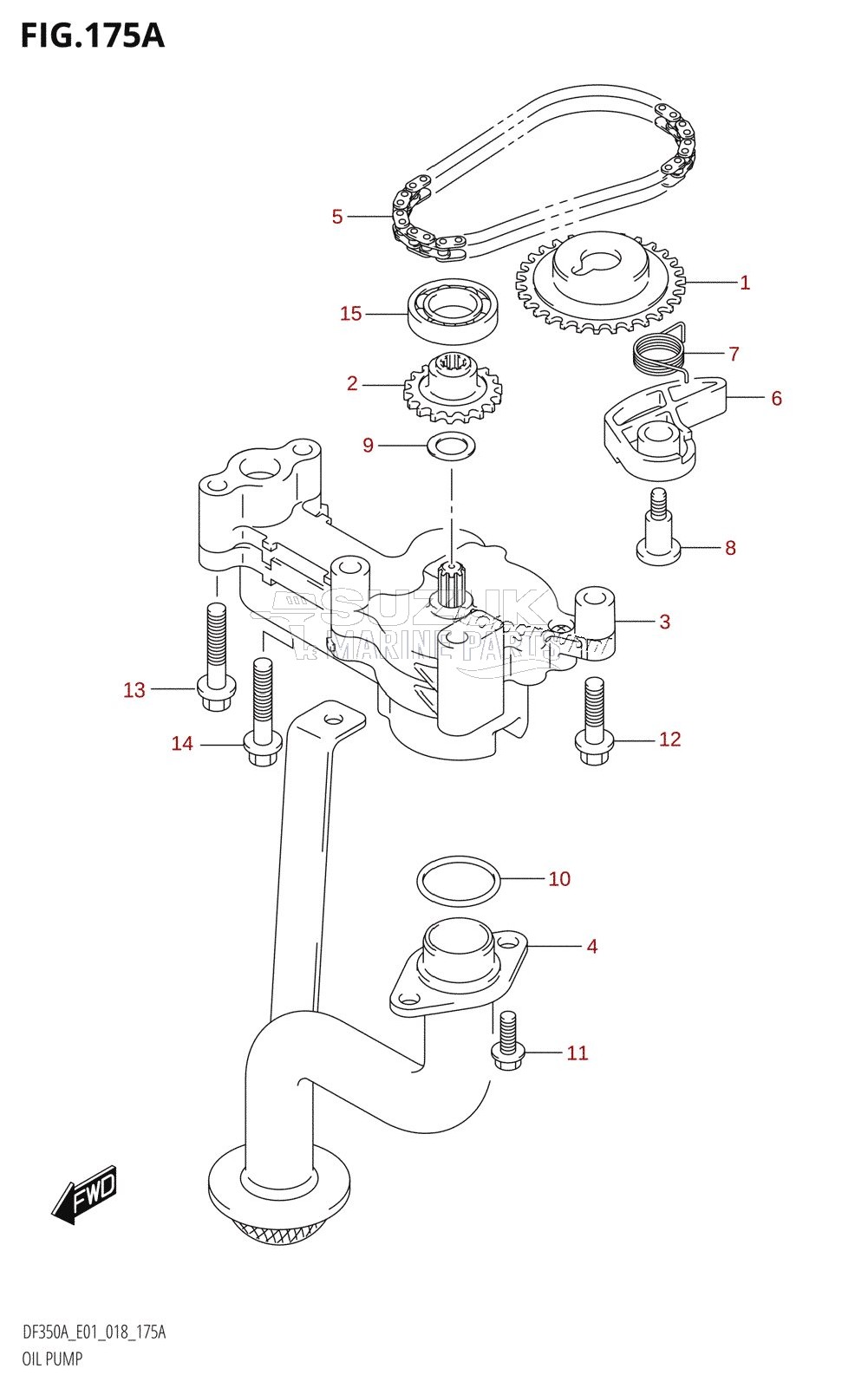 OIL PUMP (DF350A)