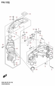 DF30A From 03003F-610001 (P01 P40)  2016 drawing INTAKE MANIFOLD (DF30AQ:P01)