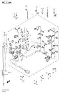 DF300 From 30001F-780001 (E03)  2007 drawing HARNESS