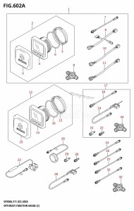 DF250A From 25003P-240001 (E11 E40)  2022 drawing OPT:MULTI FUNCTION GAUGE (2) (020,021)