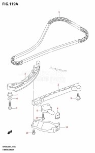 DF50A From 05003F-110001 (E01)  2011 drawing TIMING CHAIN