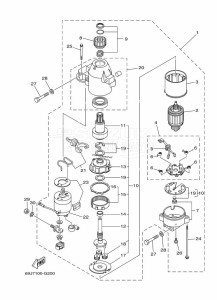 F200B drawing STARTER-MOTOR