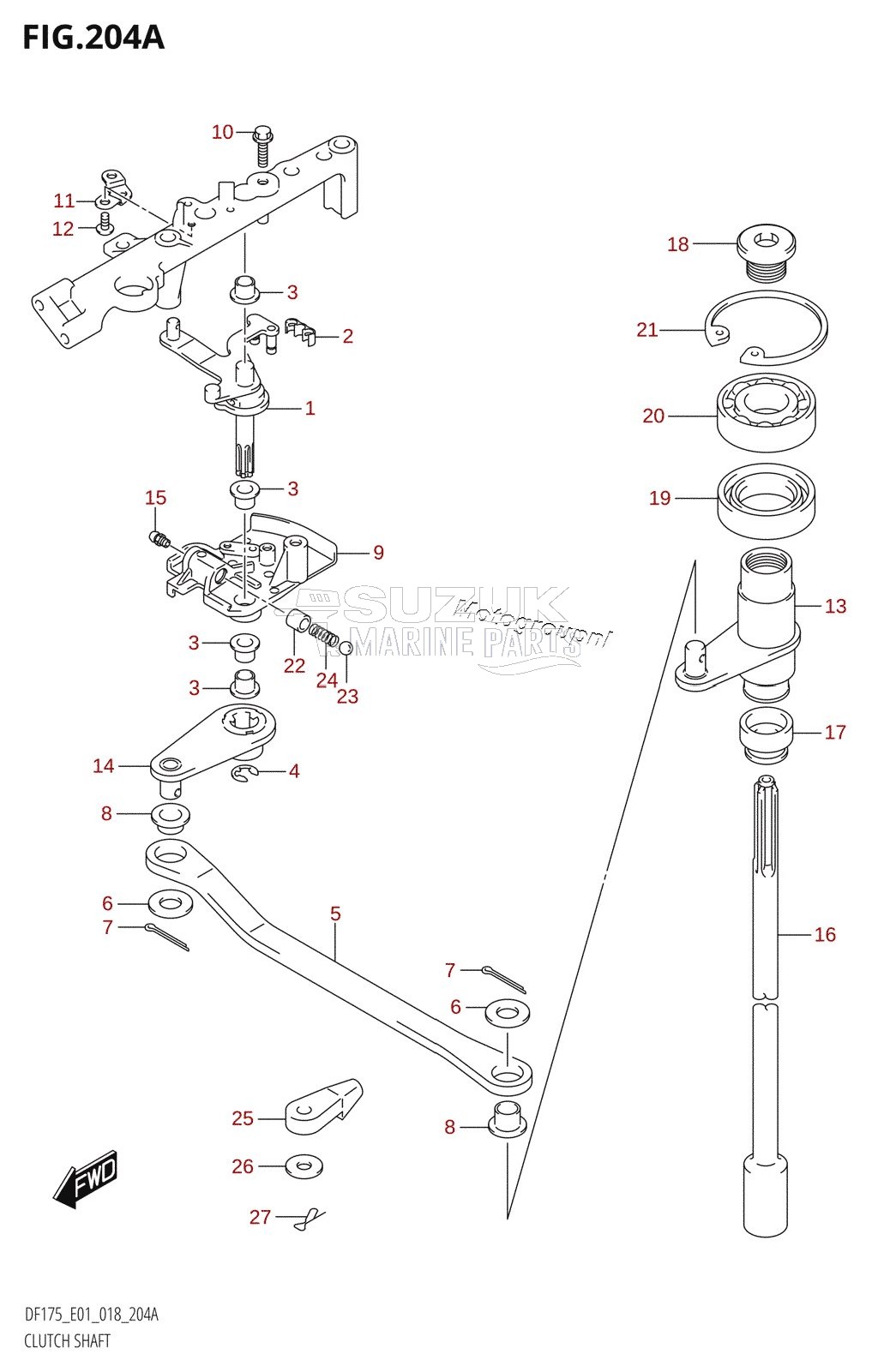 CLUTCH SHAFT