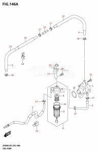 DF200Z From 20002Z-810001 (E01 E40)  2018 drawing FUEL PUMP (E01)