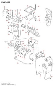 DF150AZ From 15003Z-910001 (E01 E40)  2019 drawing OPT:REMOTE CONTROL ASSY DUAL (2)