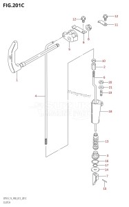 DT15 From 01503K-210001 (P36-)  2012 drawing CLUTCH (DT9.9K:P36)