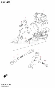 DF50A From 05004F-710001 (E01)  2017 drawing THROTTLE BODY (DF40ATH:E01)