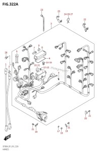 DF300A From 30002P-610001 (E01 E40)  2016 drawing HARNESS