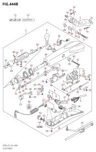 DF80A From 08002F-410001 (E01 E40)  2014 drawing TILLER HANDLE (DF70ATH:E40)