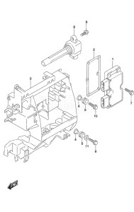 Outboard DF 200AP drawing Rectifier/Ignition Coil