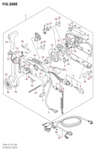 DF70A From 07003F-610001 (E01 E40)  2016 drawing OPT:REMOTE CONTROL (DF90A:E01)