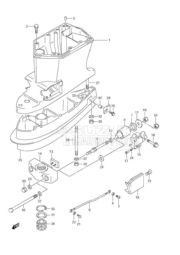 Driveshaft Housing