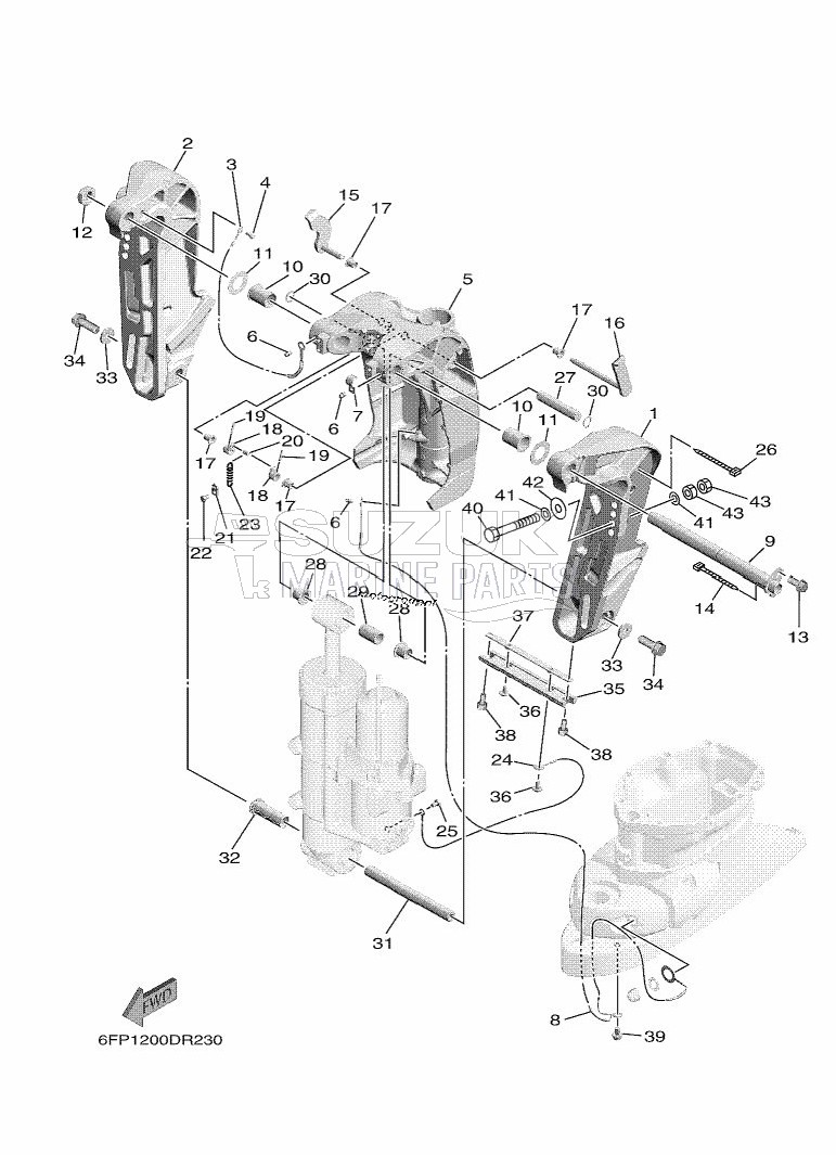 FRONT-FAIRING-BRACKET