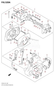 DF300Z From 30001Z-980001 (E03)  2009 drawing OPT:FLUSH MOUNT REMOCON