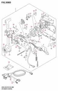 DF25A From 02504F-610001 (P01)  2016 drawing OPT:REMOTE CONTROL (DF30ATH:P01)