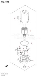 DF40 From 04001F-680001 (E03)  2006 drawing PTT MOTOR ((DF40T,DF50T):(K1,K2,K3,K4,K5,K6,K7,K8,K9,K10))