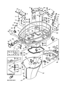 Z150Q drawing BOTTOM-COWLING