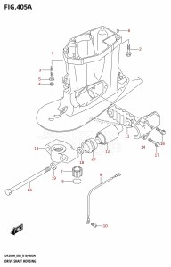 DF200AZ From 20003Z-810001 (E03)  2018 drawing DRIVE SHAFT HOUSING (DF200AT)