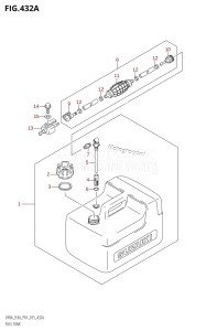 DF9.9A From 00994F-510001 (P01)  2015 drawing FUEL TANK