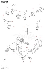 DF200 From 20002F-410001 (E03)  2014 drawing SENSOR (DF250ST:E03)