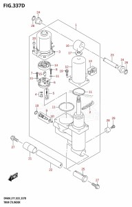 DF40A From 04003F-240001 (E01 E11)  2022 drawing TRIM CYLINDER ((DF40AST,DF60A,DF60ATH):(022,023))