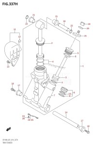 DF140A From 14003F-410001 (E01 E40)  2014 drawing TRIM CYLINDER (DF140AT:E40)