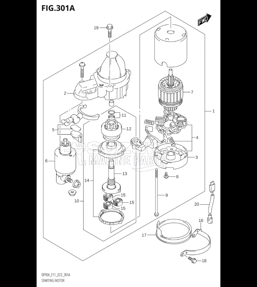 STARTING MOTOR