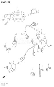 02001F-780001 (2007) 20hp E01-Gen. Export 1 (DF20RK7  DF20RK8) DF20 drawing HARNESS