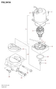 DF60 From 06001F-371001 (E03)  2003 drawing POWER UNIT (W,X,Y)