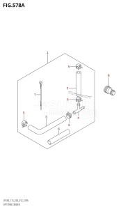 DF100 From 10002F-010001 (E03)  2010 drawing OPT:TRIM SENDER