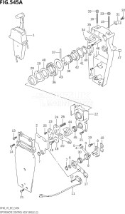 06001F-371001 (2003) 60hp E03-USA (DF60TK3) DF60 drawing OPT:REMOTE CONTROL ASSY SINGLE (2) (K5,K6,K7,K8,K9)