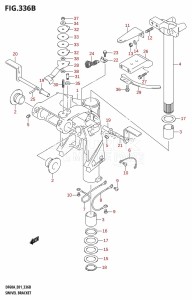 DF40A From 04003F-110001 (E01)  2011 drawing SWIVEL BRACKET (DF40AQH,DF40AT,DF50AT,DF50ATH,DF60AQH,DF60AWQH)