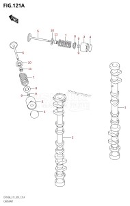 DF140A From 14003F-910001 (E11 E40)  2019 drawing CAMSHAFT