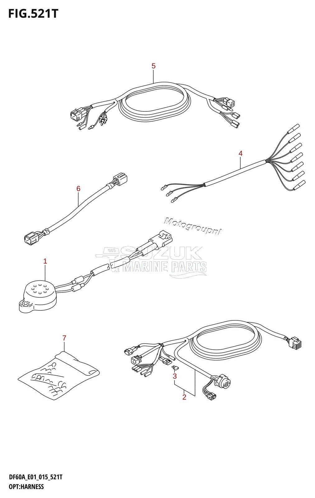 OPT:HARNESS (DF60AVTH:E01)