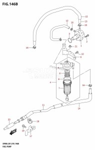 DF100B From 10004F-910001 (E01 E40)  2019 drawing FUEL PUMP (DF100B)