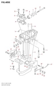 DT9.9 From 00996-310001 (P40)  2013 drawing DRIVE SHAFT HOUSING (DT15K:P36)