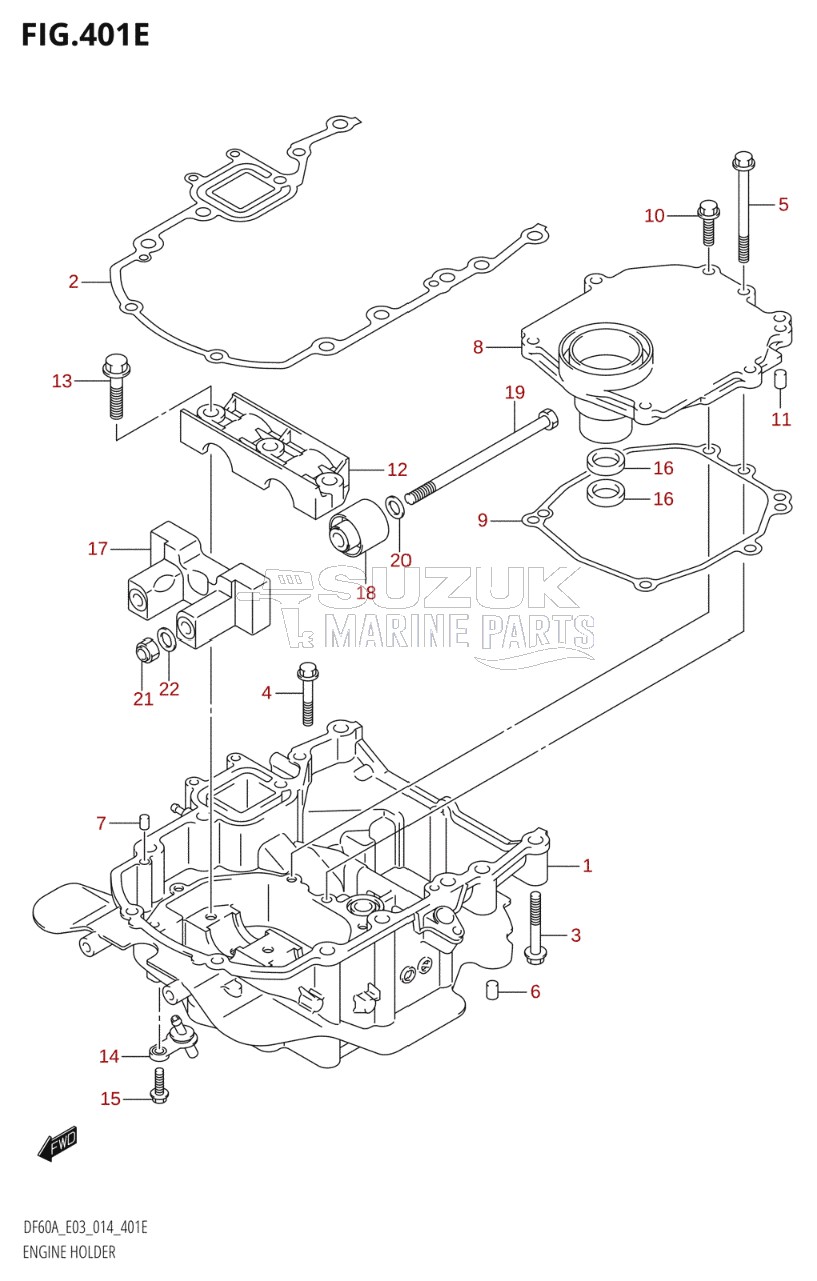 ENGINE HOLDER (DF60AVT)