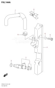 DF40A From 04003F-040001 (E01)  2020 drawing FUEL INJECTOR (E01,E34)