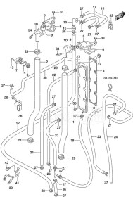 DF 250AP drawing Thermostat