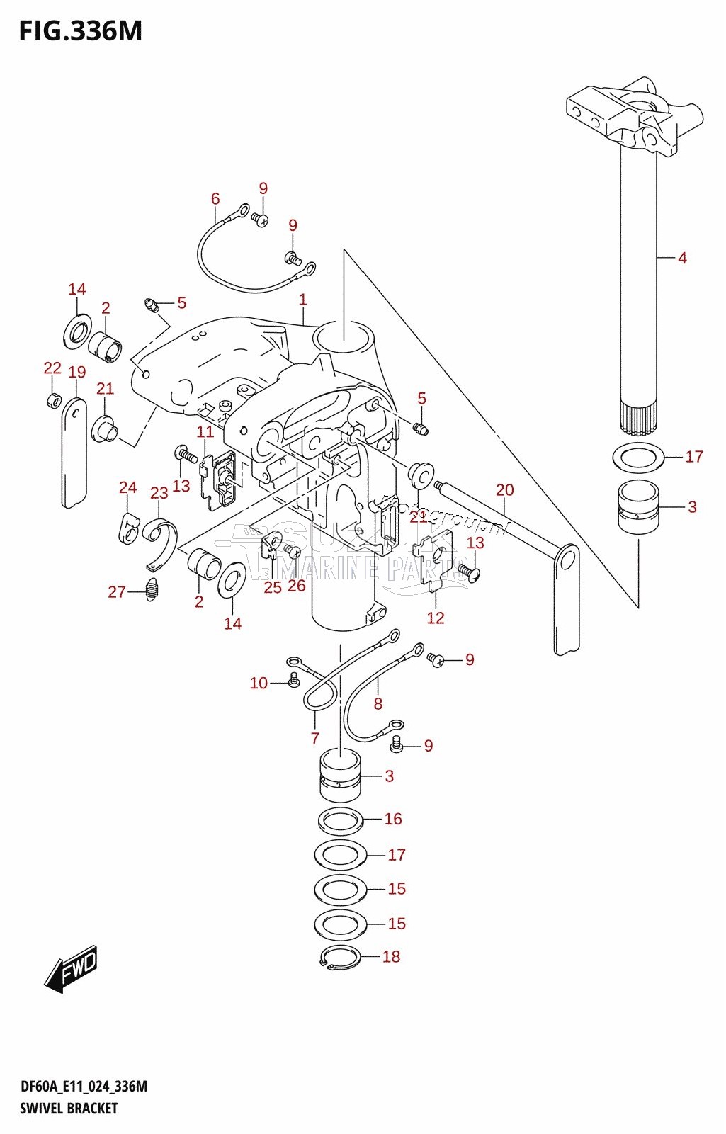 SWIVEL BRACKET (DF60AVTH)