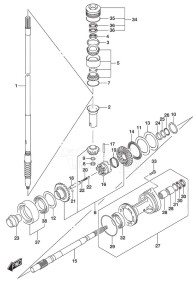 DF 175 drawing Transmission (C/R) (Model: ZG)